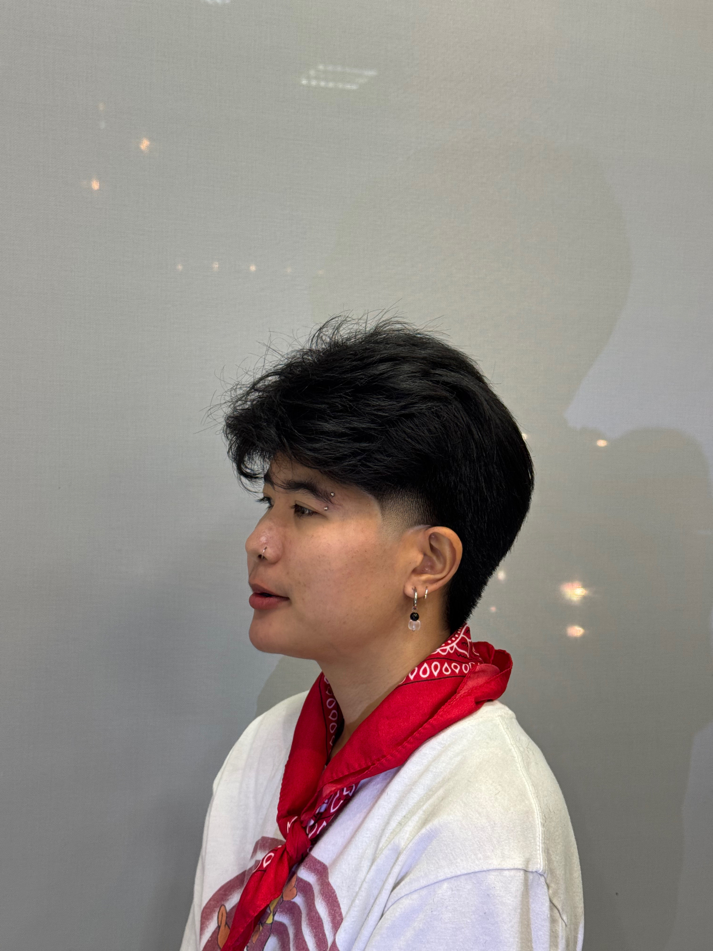 Finished haircut detail at NextCut